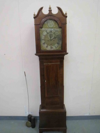 2228 - Hodiny podlahove  James Hulton Edinburg  kompet   V - 197 cm  -  PRODANE